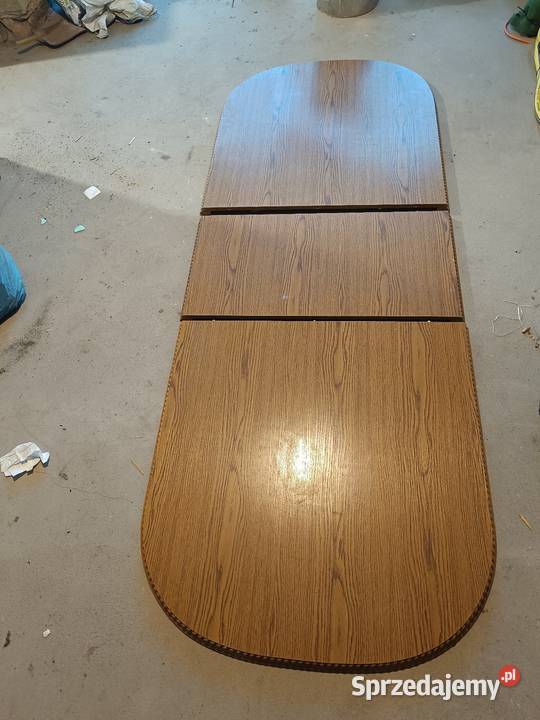 Dębowy Stary stół z 8 krzesłami SOLIDNY 85cm podkarpackie sprzedam