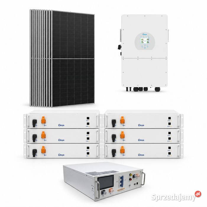 Zestaw fotowoltaiczny hybrydowy 24 kWp falownik sprzedam