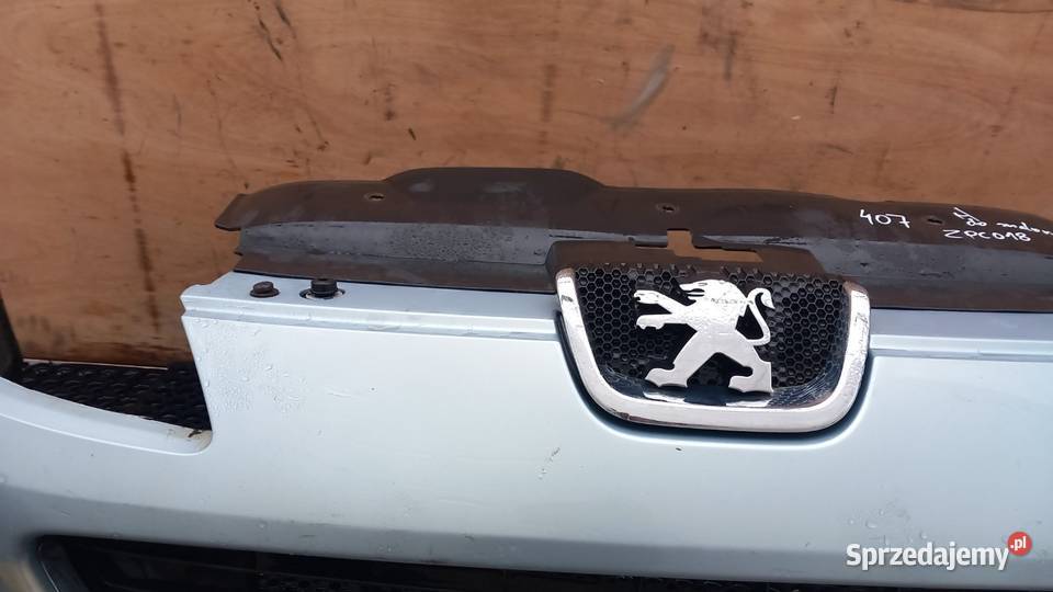 PEUGEOT 407 ZDERZAK PRZÓD HALOGEN EYLC Zbierkowo