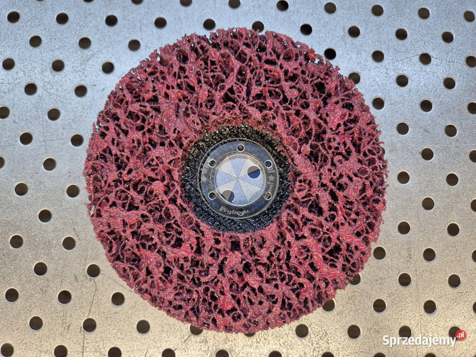 Tarcza ścierna do usuwania rdzy 125mm włosy