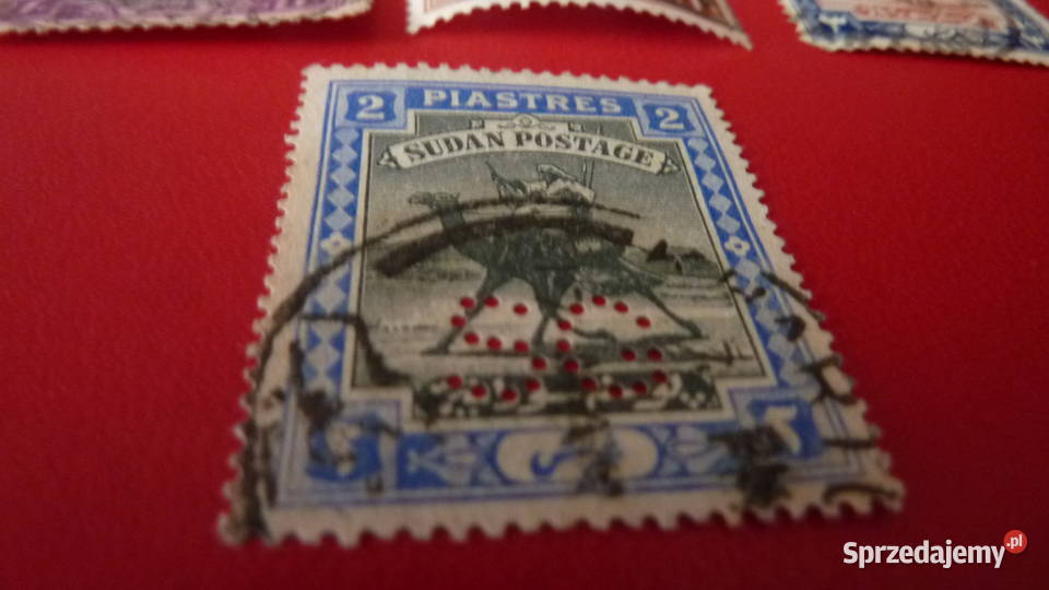 Znaczki Sudanu Poczta Wielbłądzia małopolskie Bukowno