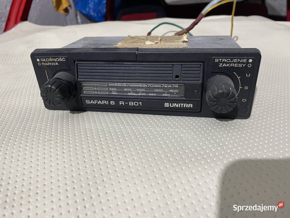 Radio safari 6 R601 UNITRA Myszków sprzedam