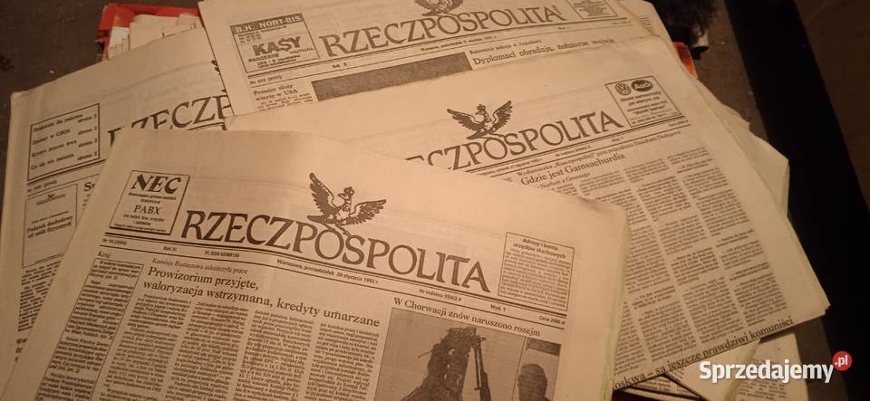Gazeta Rzeczpospolita 19911992 60 Świdnica
