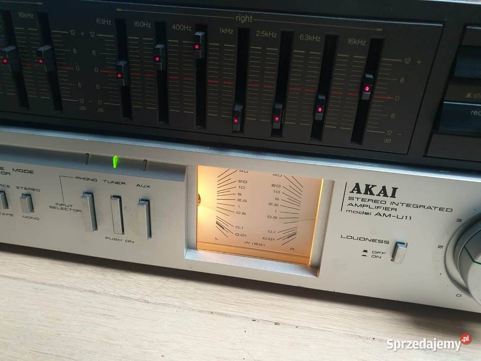 Akai amu11 wzmacniacz vintage