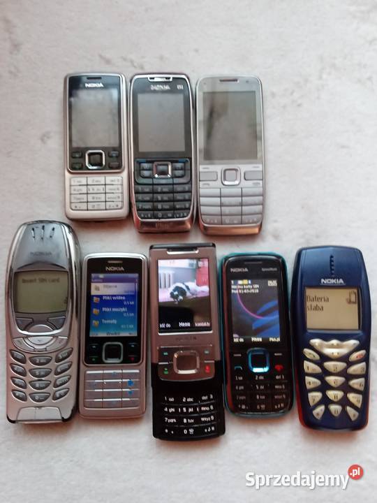 Zestaw telefonów Nokia całość Włocławek
