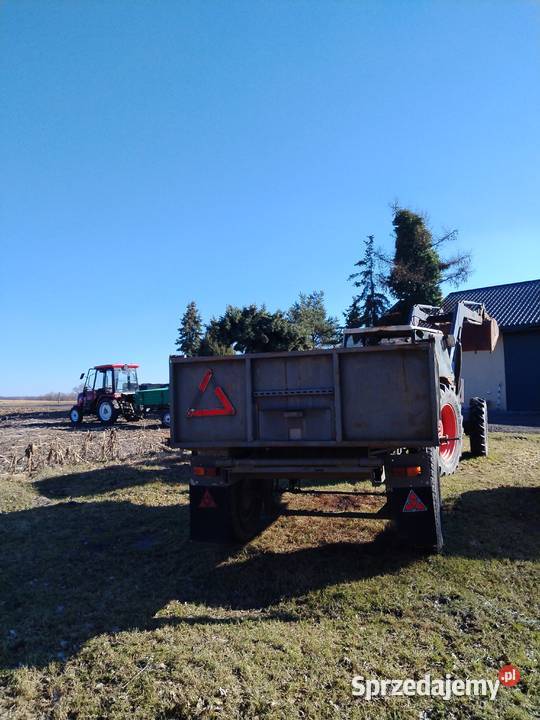 Przyczepa skorupa jednosiowawywrotka Konopnica