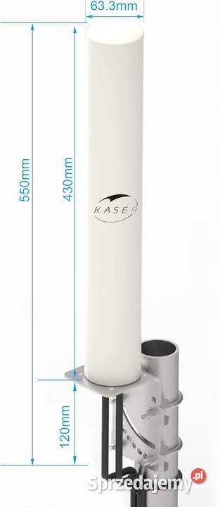 Antena zewnętrzna KASER 4G LTE mazowieckie