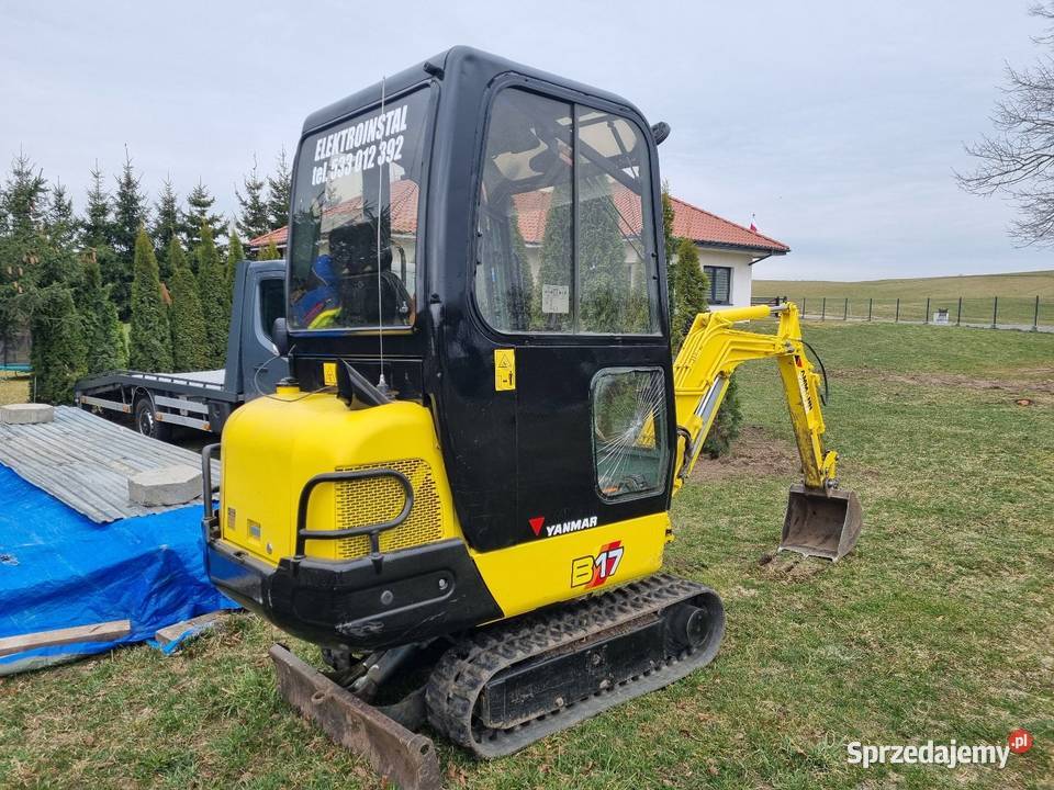 Yanmar B17 warmińsko-mazurskie Warpuny