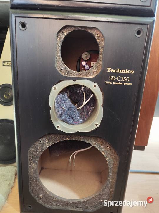 skrzynki kolumn Technics SBC350 Mosty