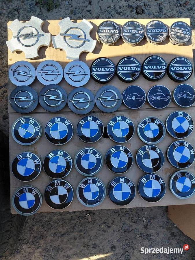Kapsle dekielki emblematy felg aluminiowych Dekielki Motoryzacja