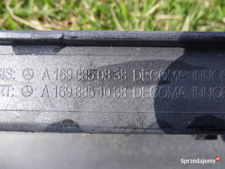 ZDERZAK TYŁ TYLNY MERCEDES AKLASA W169 LIFT Niemodlin