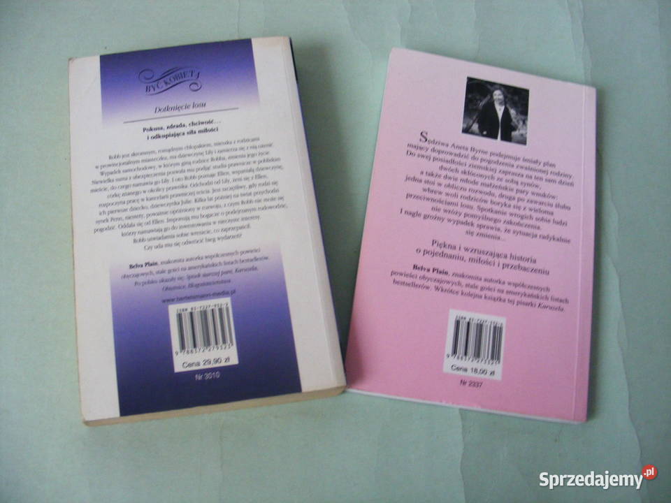 Belva Plain Dotknięcie losu Spisek starszej pani dolnośląskie Oborniki Śląskie