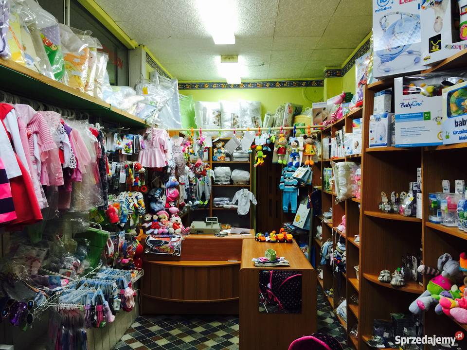 Odstąpie Sklep Dziecinny w Knurowie Merkury z klatki schodowej Knurów