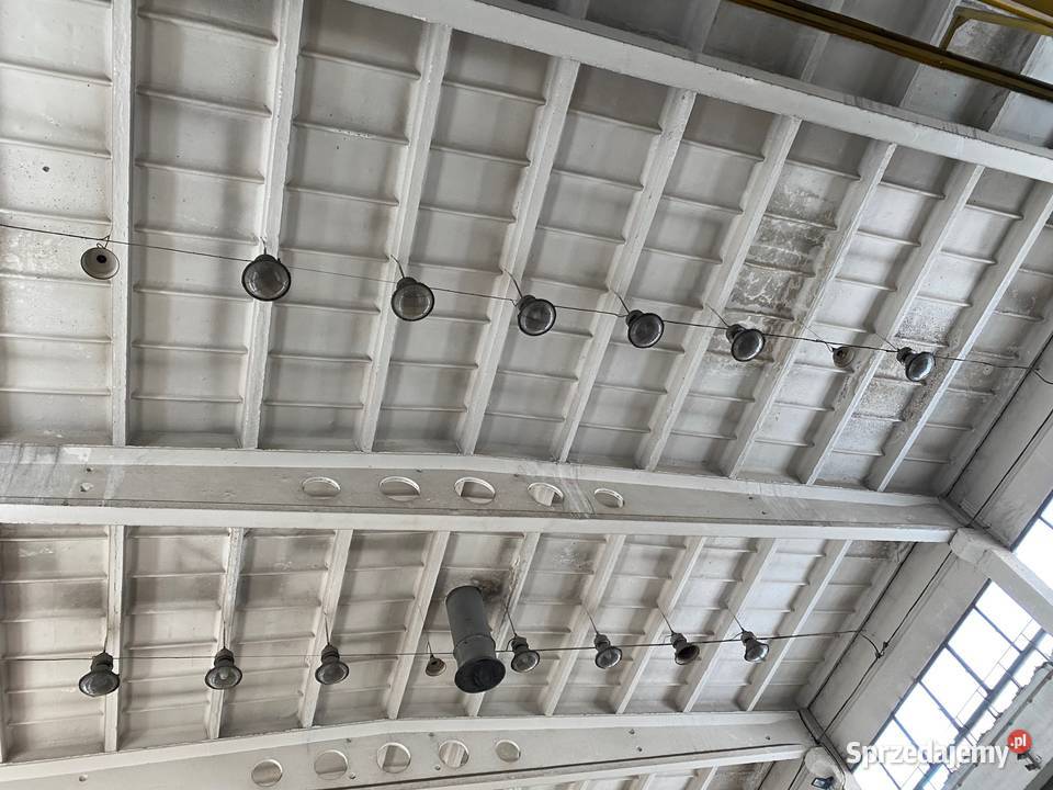 Lampa wisząca przemysłowa stary typ Wola Murowana