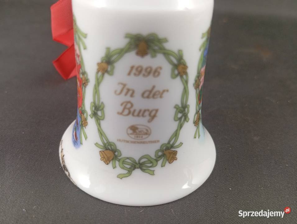 Porcelanowy dzwonek świąteczny Hutschenreuther
