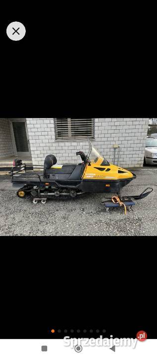 Skuter śnieżny Bombardier Inne pojazdy i łodzie lubelskie Tomaszów Lubelski