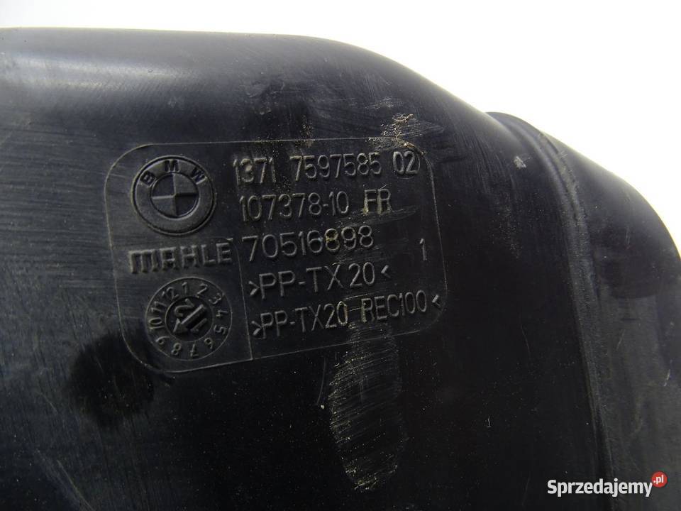 WLOT DOLOT KANAŁ POWIETRZA 7597585 BMW F30 F31 osobowe