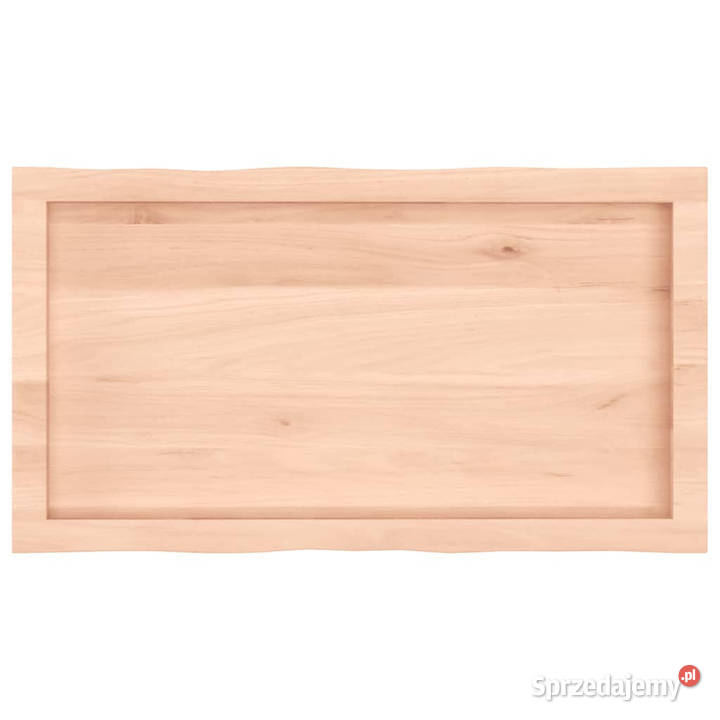 Blat stołu 80x40x26 surowy lity dąb naturalną mazowieckie Warszawa
