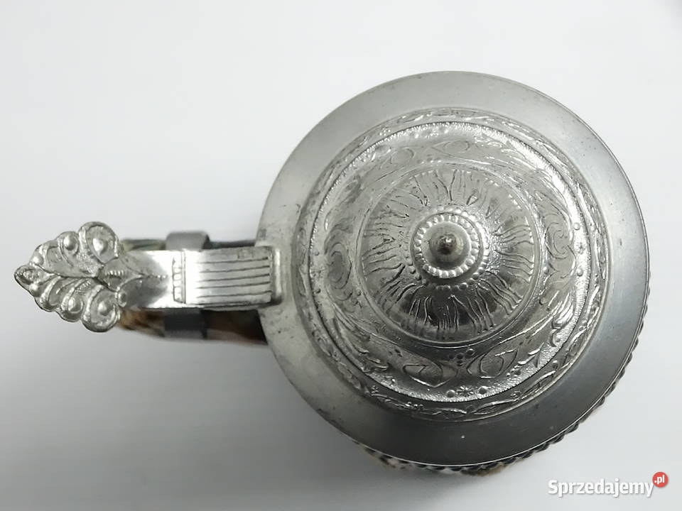 Oryginalny Kufel GERZ West Germany 24 Ceramika i Biłgoraj