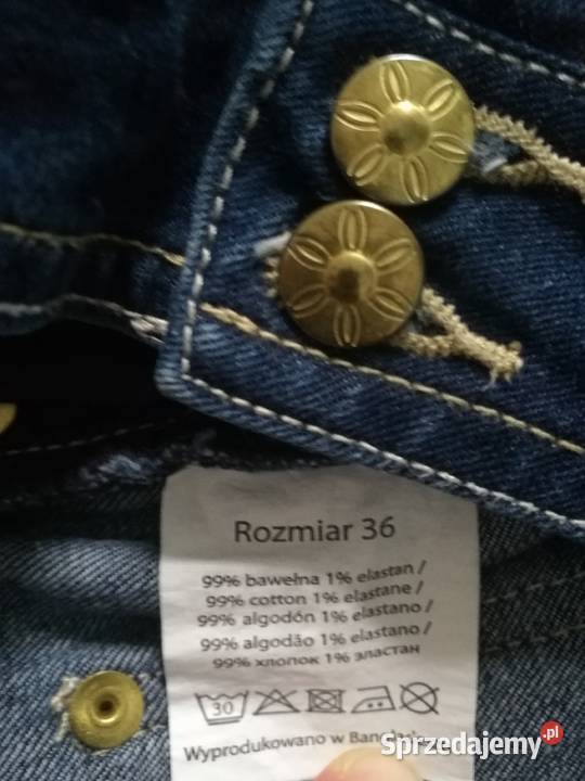 Damskie spodnie jeans EveryDay proste nogawki