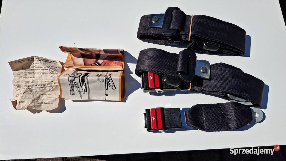 Pasy bezpieczeństwa tył Wołga GAZ 24 osobowe