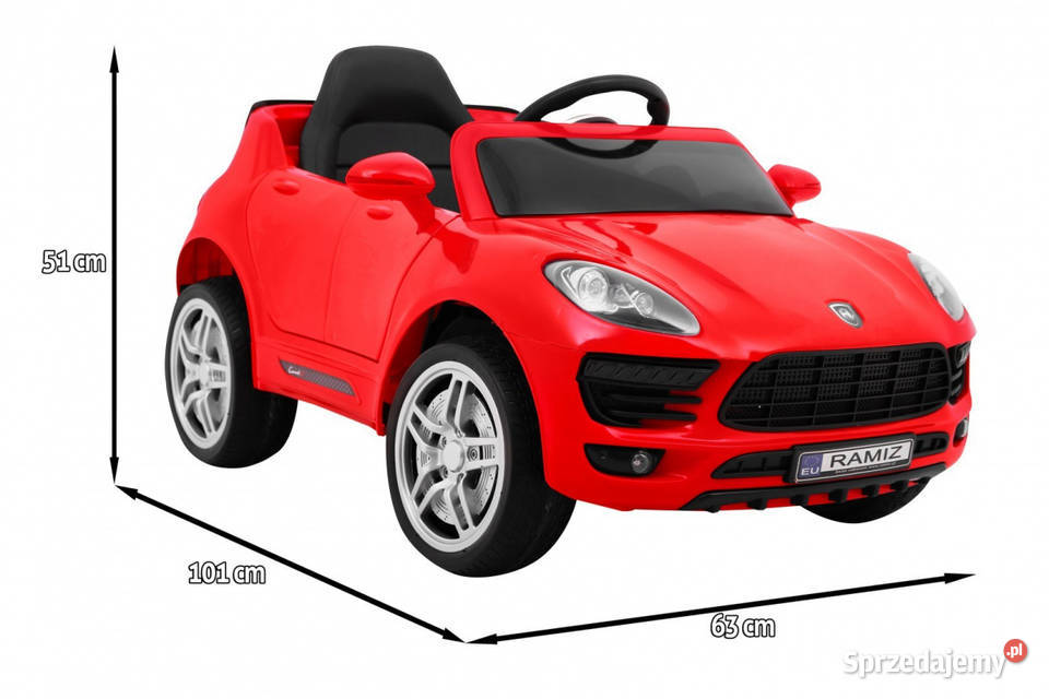 Autko TurboS na akumulator dzieci Czerwony Suv 15.6kg świętokrzyskie Łopuszno