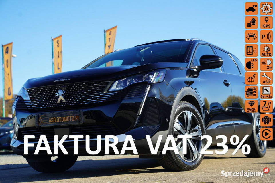Peugeot 5008 GT kamery Skora adc Nawi blis FUL opolskie Otmuchów