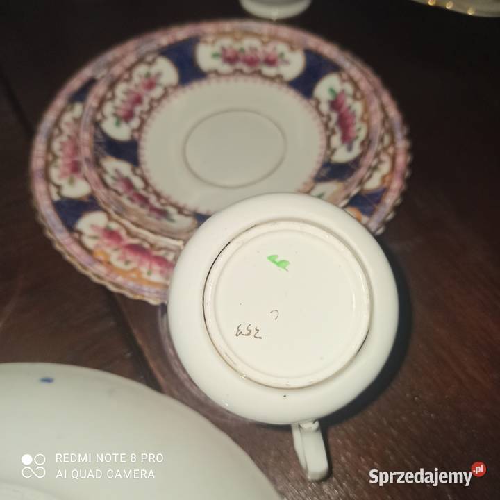 Filiżanka z talerzykiem Stara angielska Gdańsk