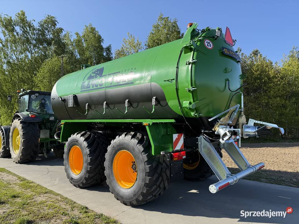 Slurry tanker beczkowóz 20000 litrów wóz mazowieckie Poniatowo