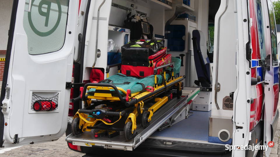 Mercedes Sprinter 2017 Ambulans typ C Autoform Zławieś Wielka