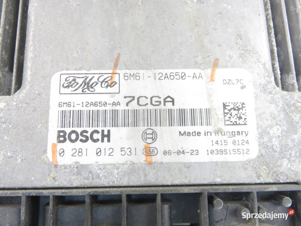 STEROWNIK MAZDA 3 BK 16 MZCD Y406 6M6112A650AA