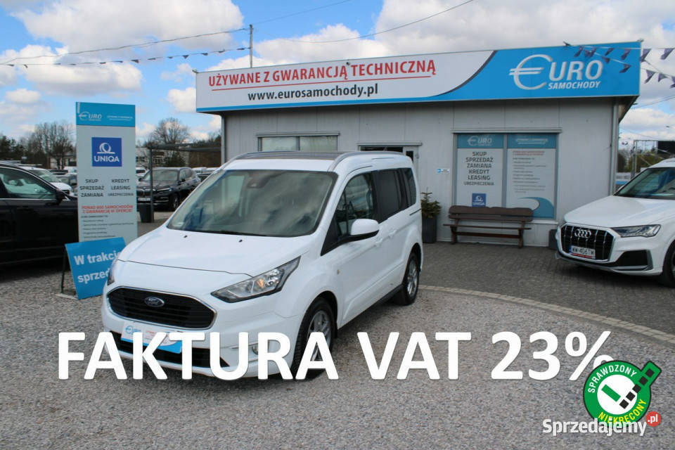Ford Tourneo Connect Titanium 120HP Panorama autoalarm Samochody osobowe Warszawa sprzedam
