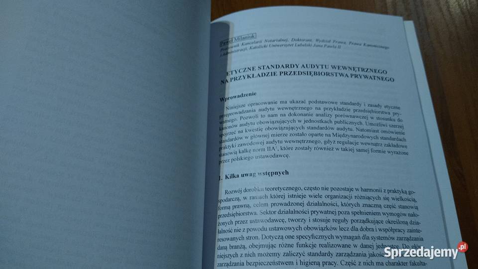Standardy etyczne praktyki audytu wewnętrznego
