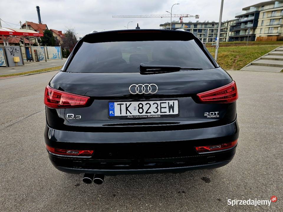 Audi Q3 Quattro 20 Tfsi automat grzane fotele elektrochrom. lusterko wst.