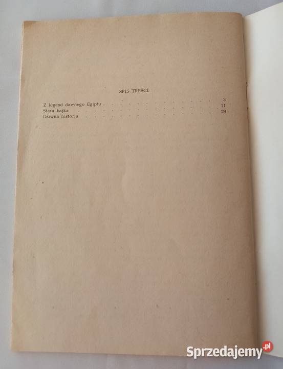 58 Z legend dawnego Egiptu Stara bajka Dziwna podlaskie Hajnówka sprzedam