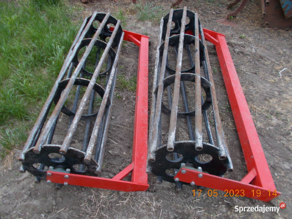 wał rurowy 2 x 2 m 4 m fi 500 mm z ramką Pigża sprzedam