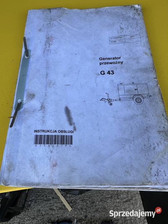 Agregat prądotwórczy renomowanej firmy WACKER Olsztyn