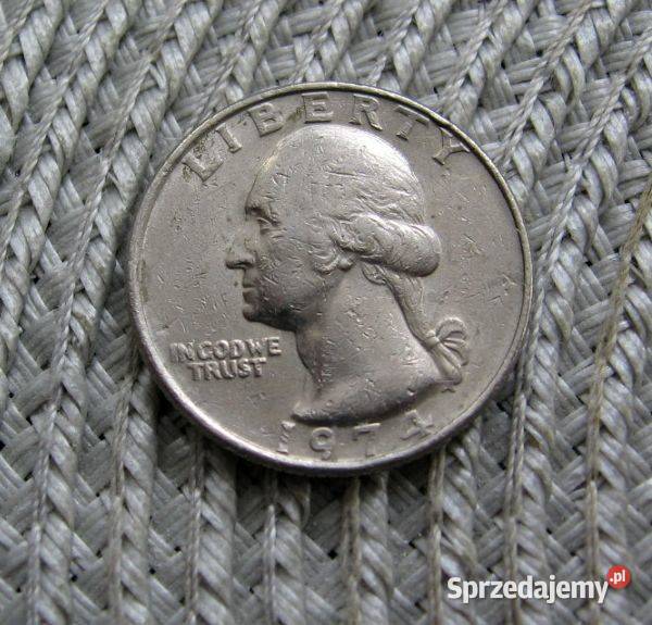 USA 25 Cent 1974r Kalisz sprzedam
