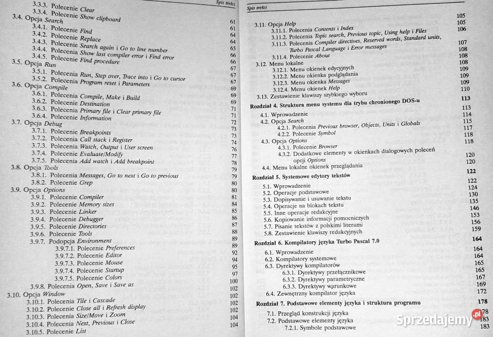 Turbo Pascal 70 z elementami programowania Cz 1 lubelskie