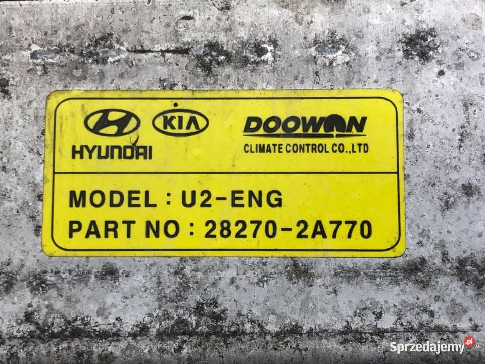 INTERCOOLER HYUNDAI i30 282702A770 16 128 osobowe