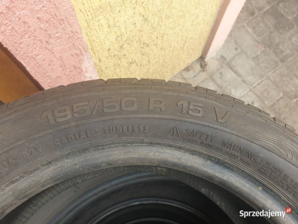 Opony letnie 19550R15 2 sztuki Dobre Miasto