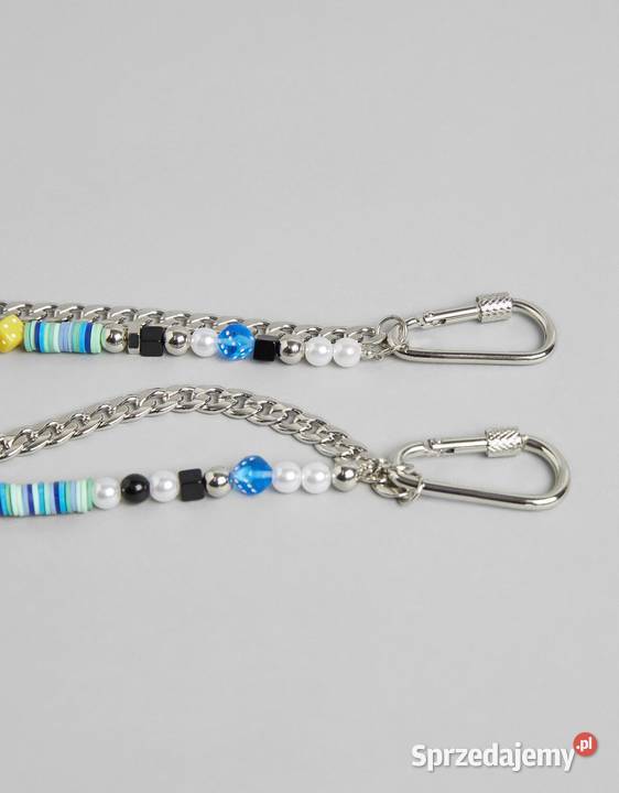 Bershka łańcuszek do spodni 70 koraliki Uniseks sprzedam