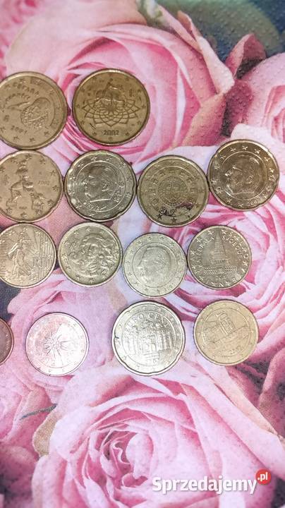 monety Euro centy euro złot Gliwice