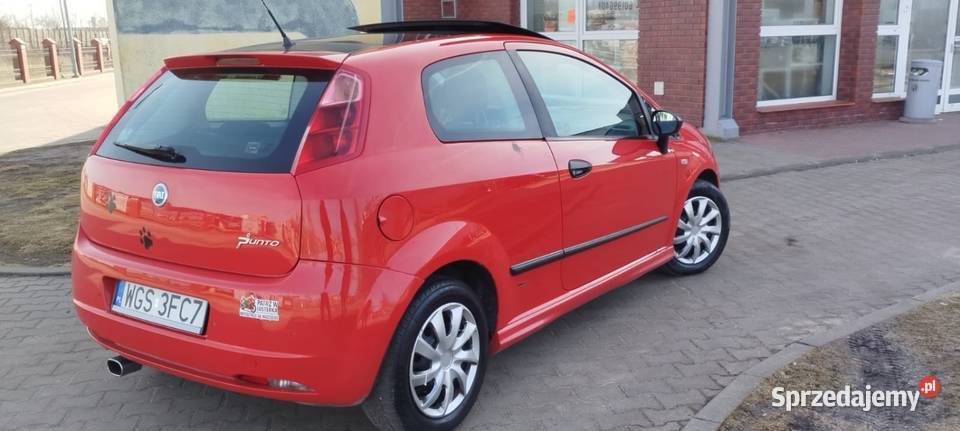 Fiat Punto 19JTD GIUGIARO Klima PANORAMA 6 bieg bluetooth Gostynin sprzedam