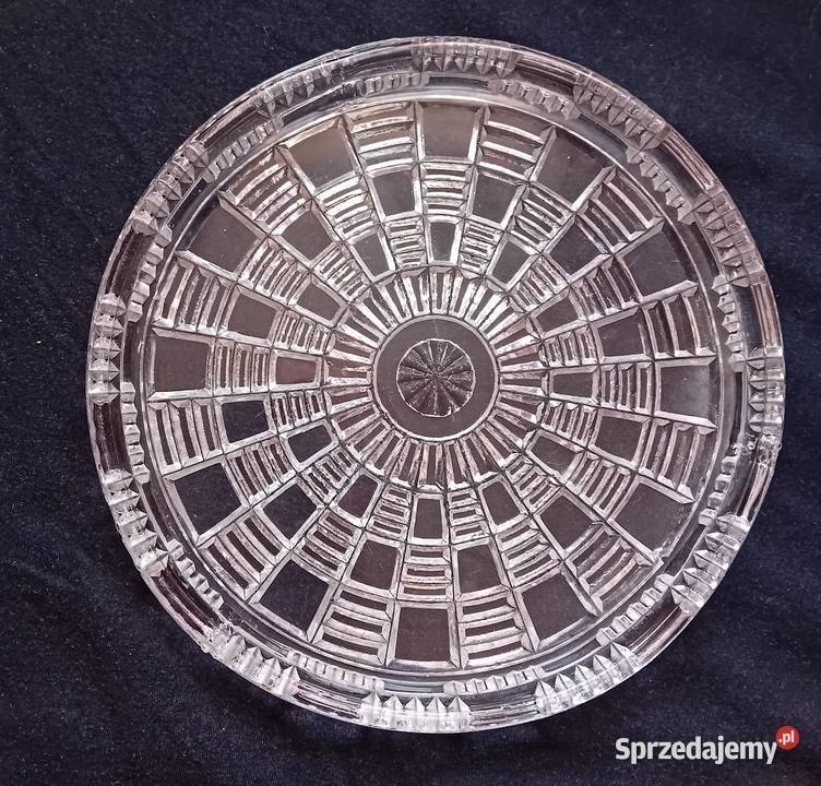 Tacka pod karafkę i kieliszki art deco Koźminek
