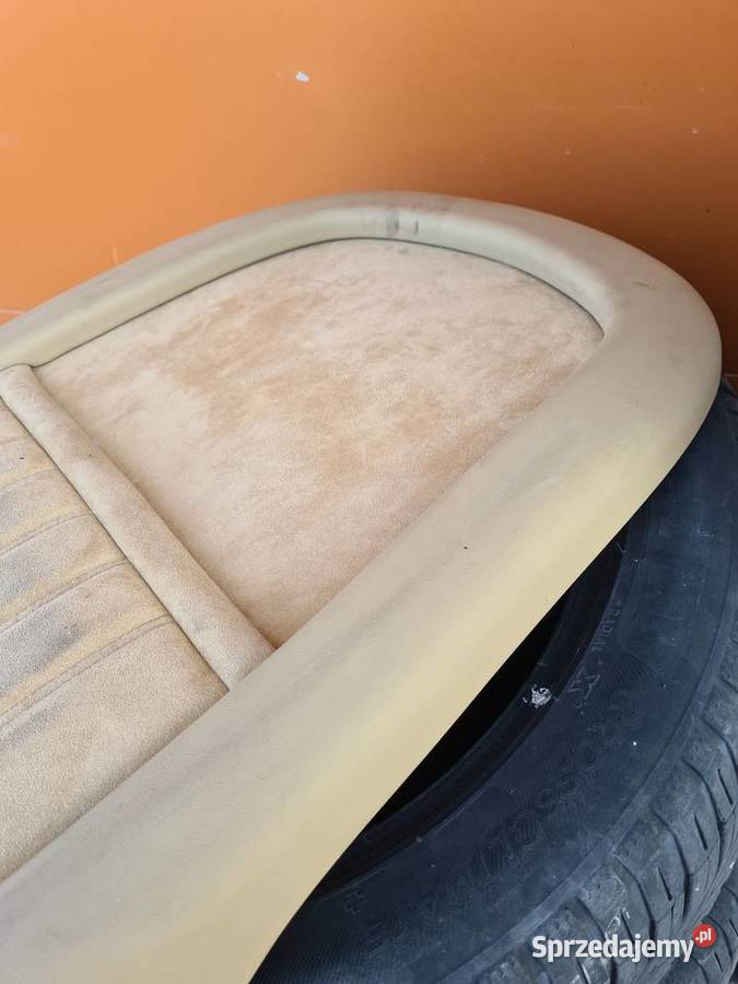Lancia Thesis tył fotela pasażera alcantara Wyposażenie wnętrza Słupca sprzedam