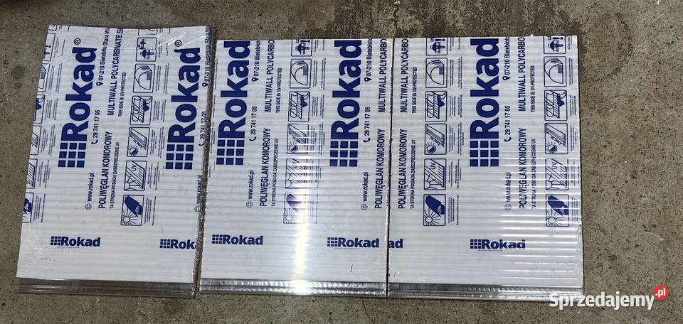 Poliwęglan komorowy 16mm bezbarwny płyta