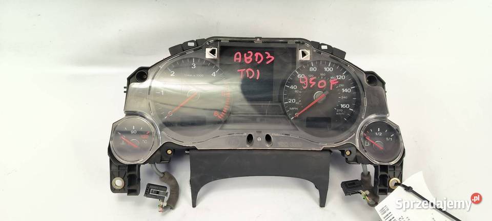 LICZNIK ZEGAR AUDI A8 D3 4E0920950F Lipno