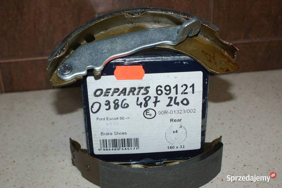 Szczęki hamulcowe kpl tył FORD ESCORT V ESCORT Pozostałe Białobrzegi sprzedam