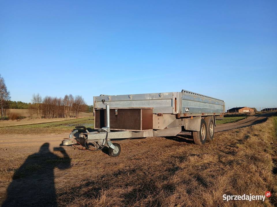 Przyczepa BOCKMANN 27 t Burty alu Tandem Laweta 2